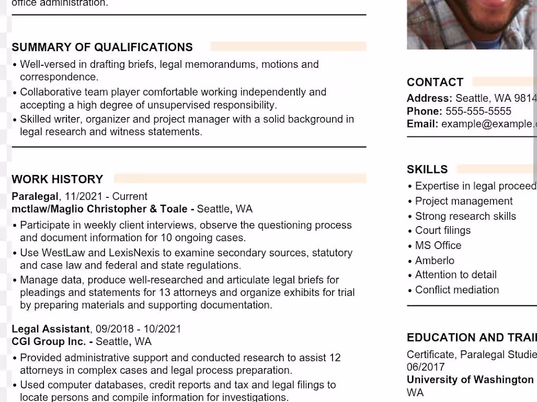 Cover image for Dentist Resume sample ( ATS-Optimized) with a short explanat...