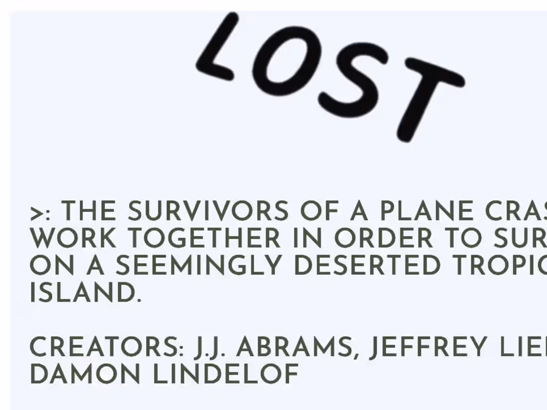 Cover image for GitHub - am-c/LOST-character-app