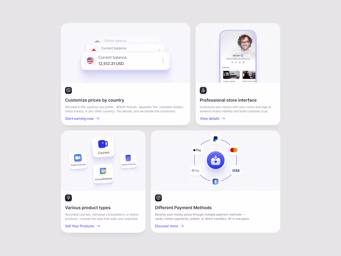 Cover image for Linkly — Landing Page for