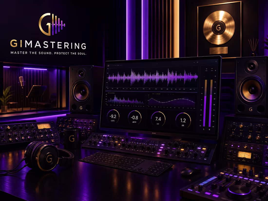 Cover image for This a professional audio mastering