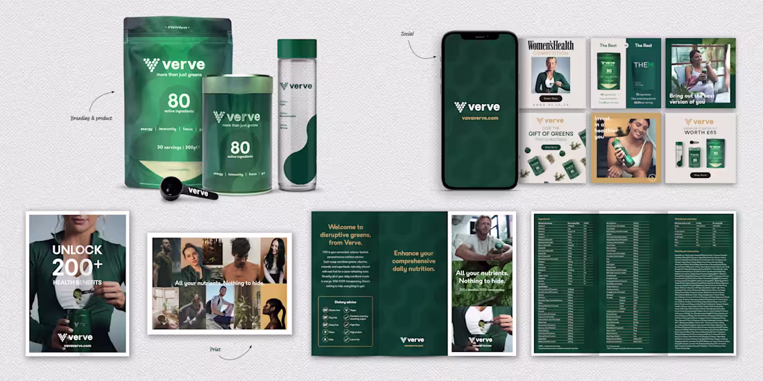 Cover image for Verve - Nutritional Brand from start up