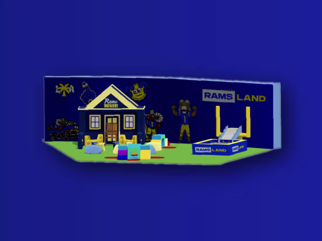 Cover image for LA Rams - Ramsland, Game Day Activation