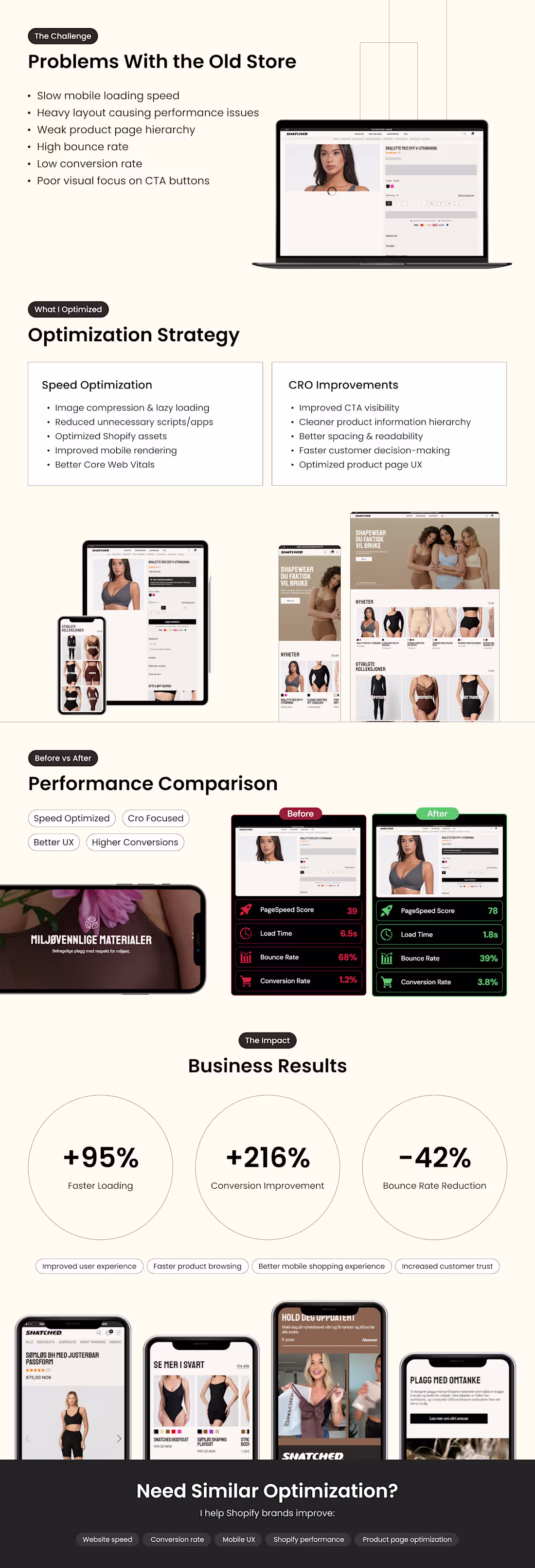 Cover image for Custom Shopify Store Design & Development for Mooz