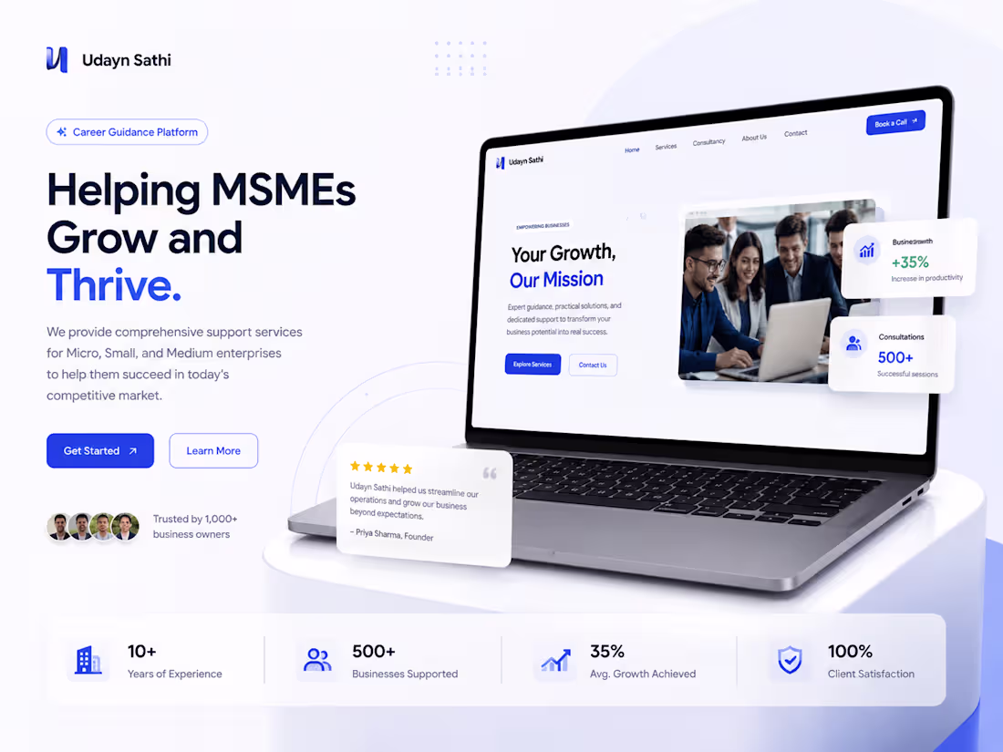 Cover image for Project: Udyam Saathi — MSME