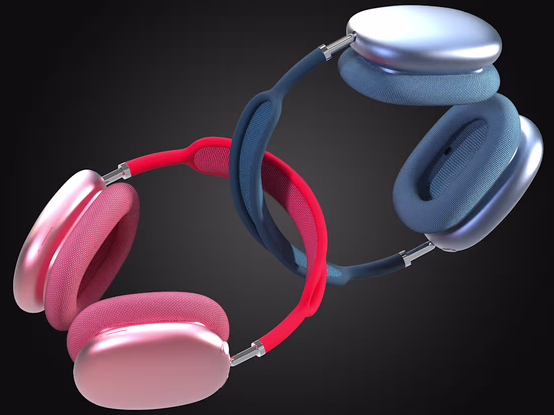 Cover image for  3D Modeling Apple’s Airpods Max