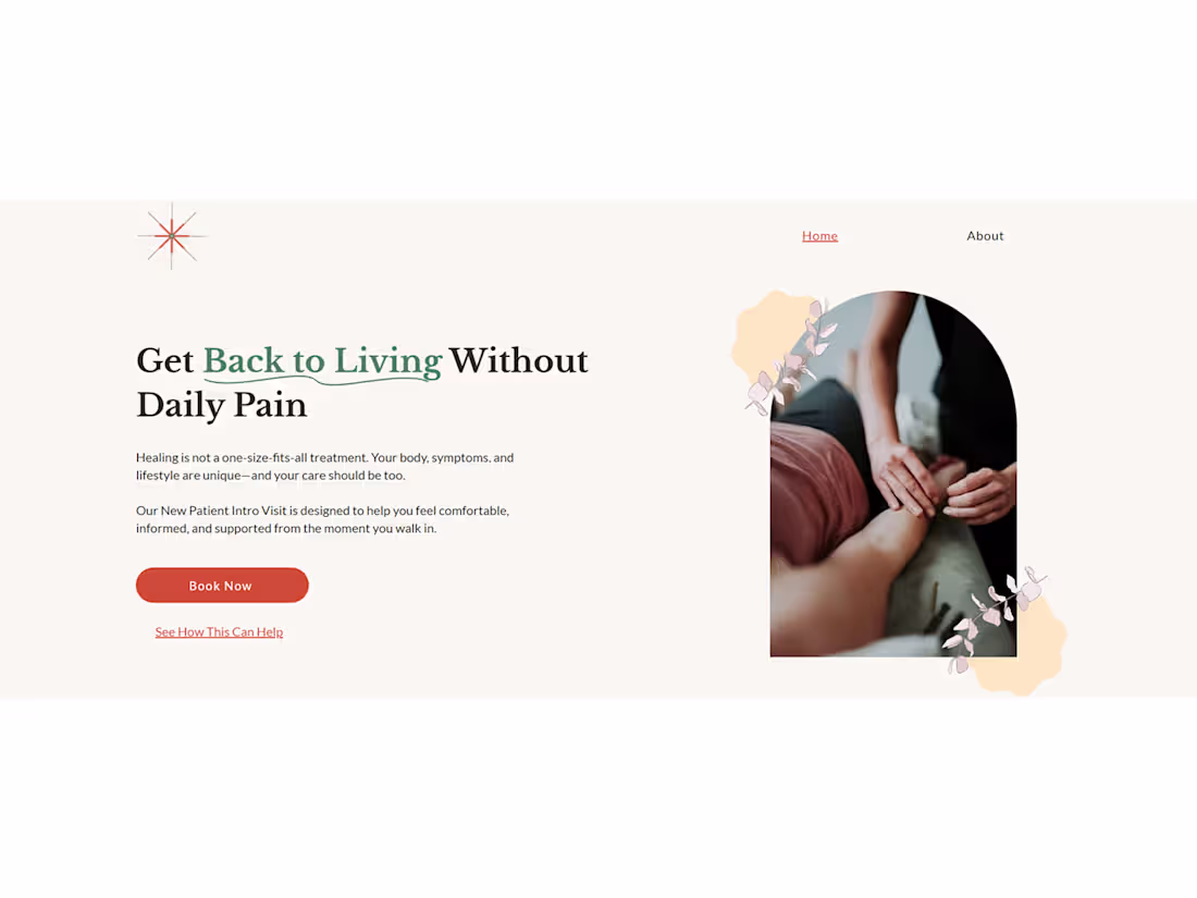 Cover image for Website Redesign for Acupuncture Practice