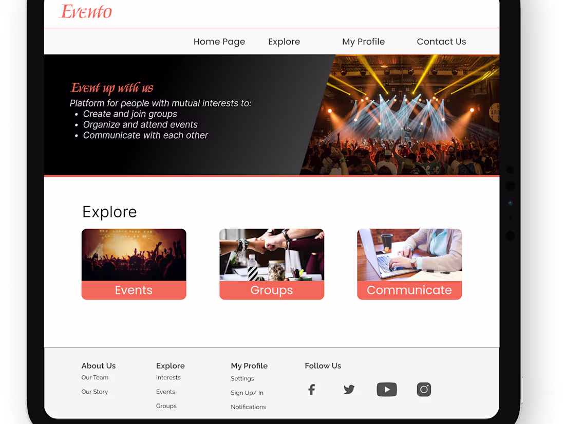 Cover image for Evento