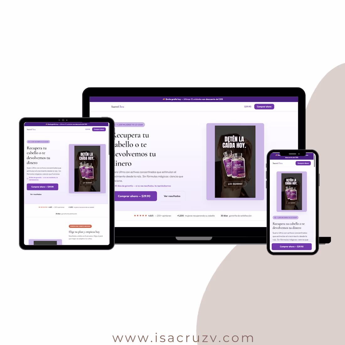 Cover image for I created a landing page
