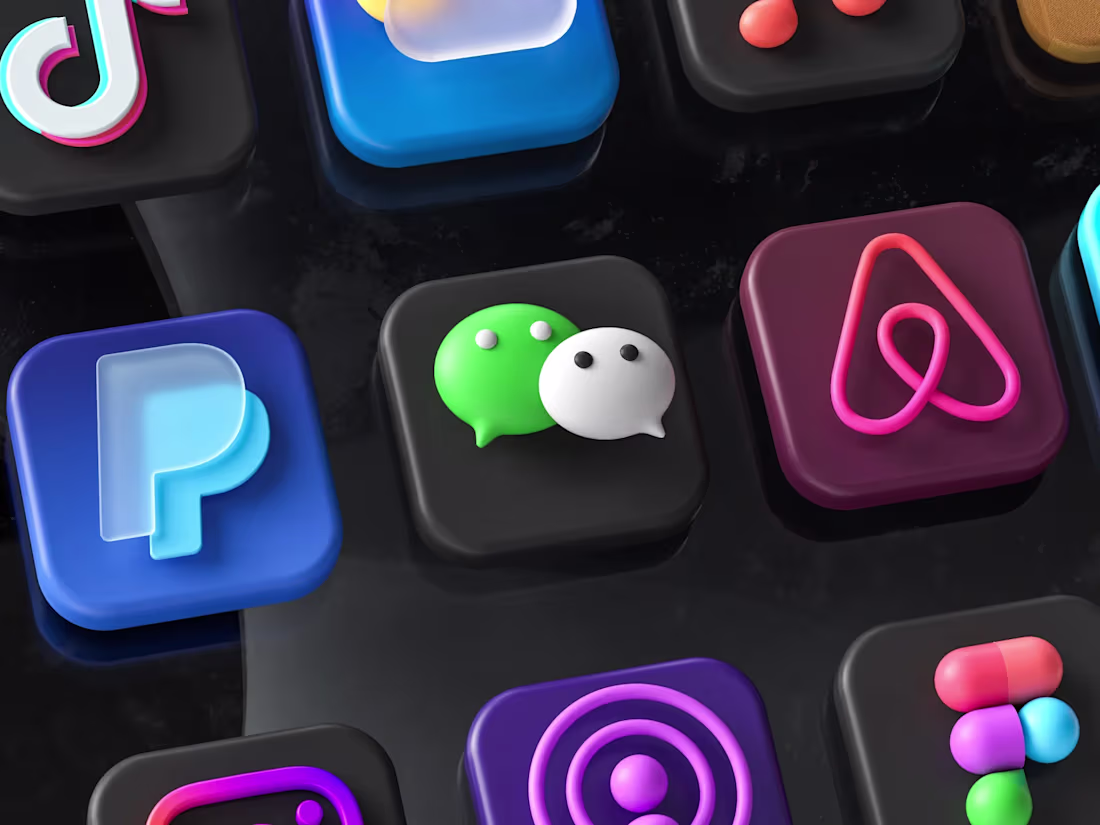 Cover image for iOS Big Sur 3D icon pack