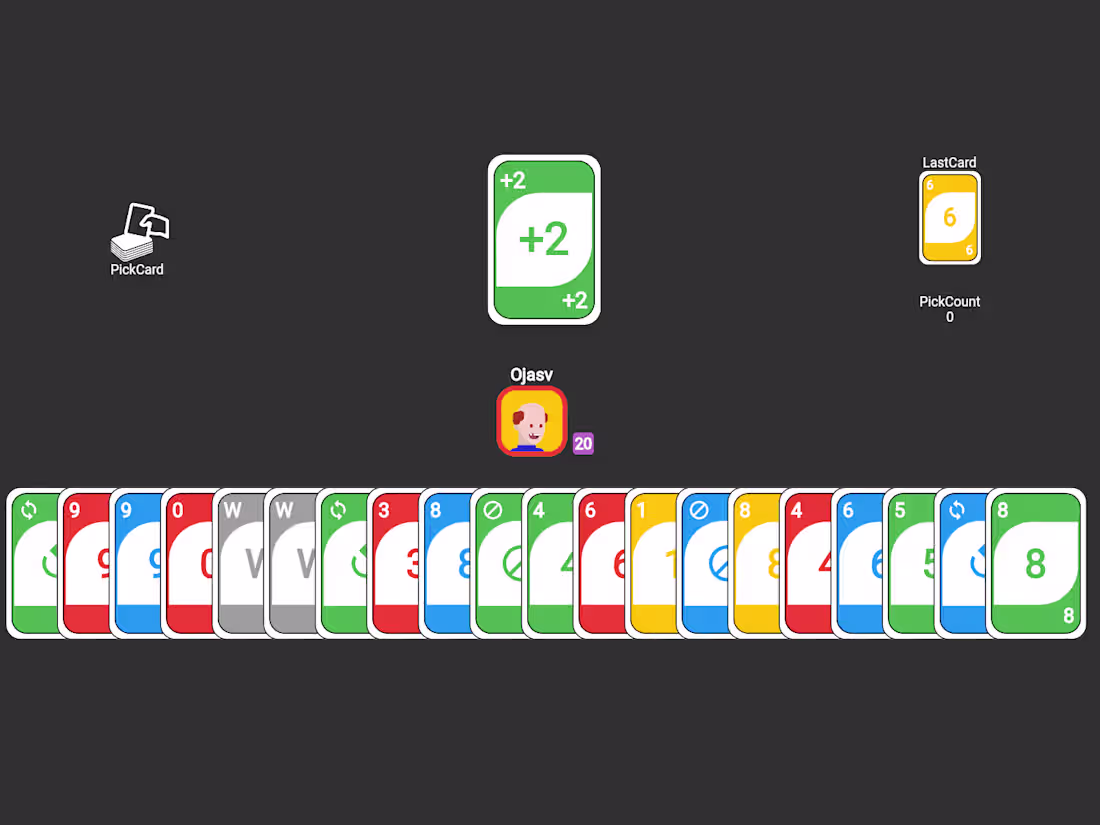 Cover image for Multiplayer Uno Game