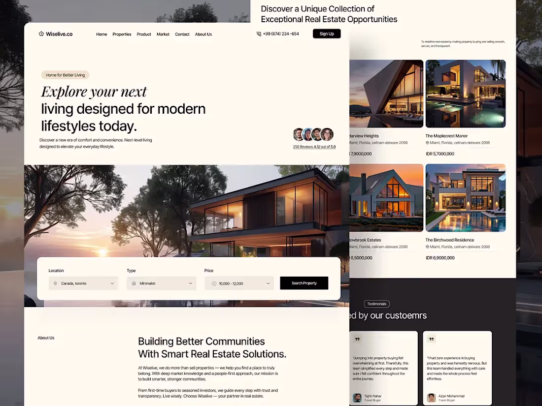 Cover image for Squarespace - Luxury Real Estate