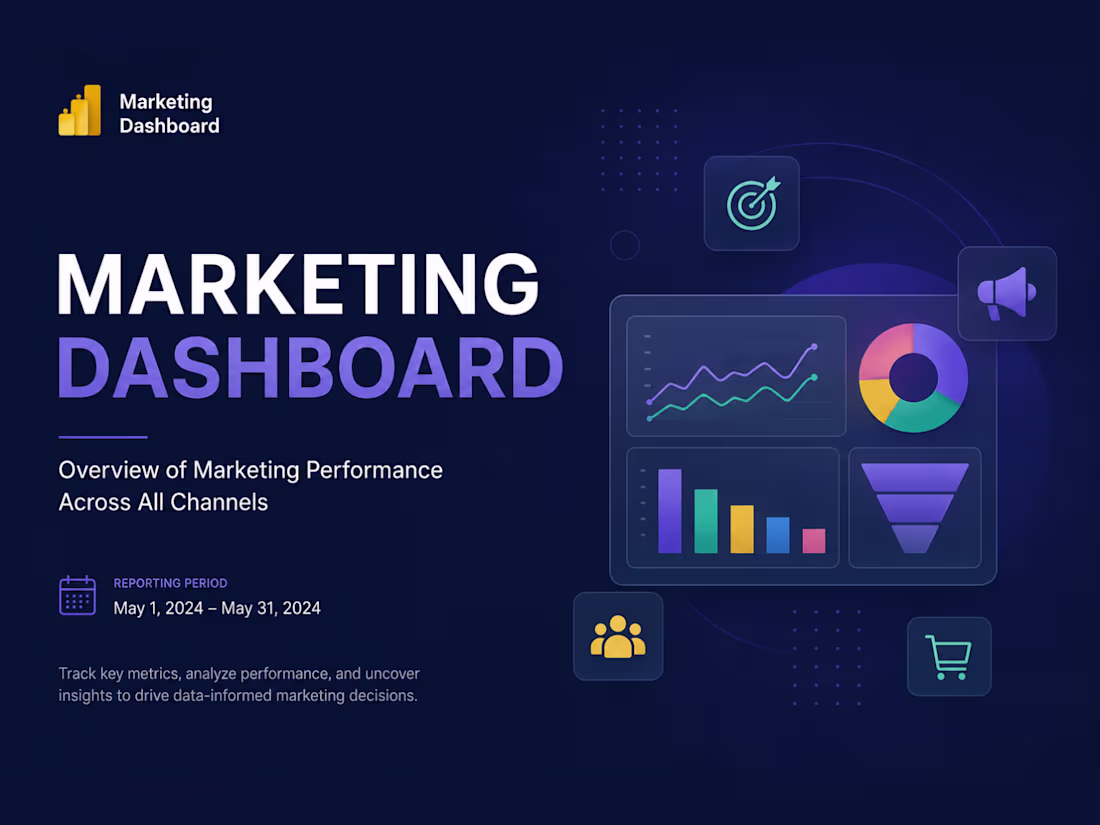 Cover image for 🚀 MARKETING DASHBOARD — DATA