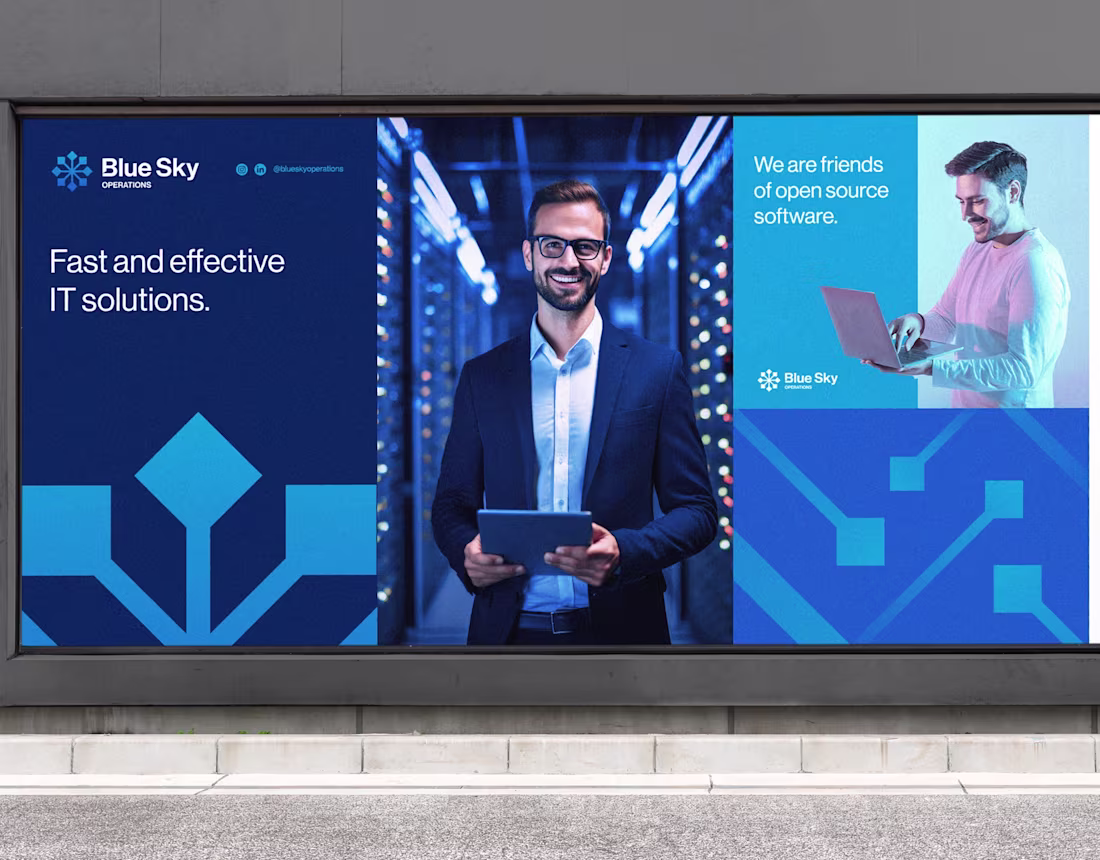 Cover image for Blue Sky Operations | Visual Identity