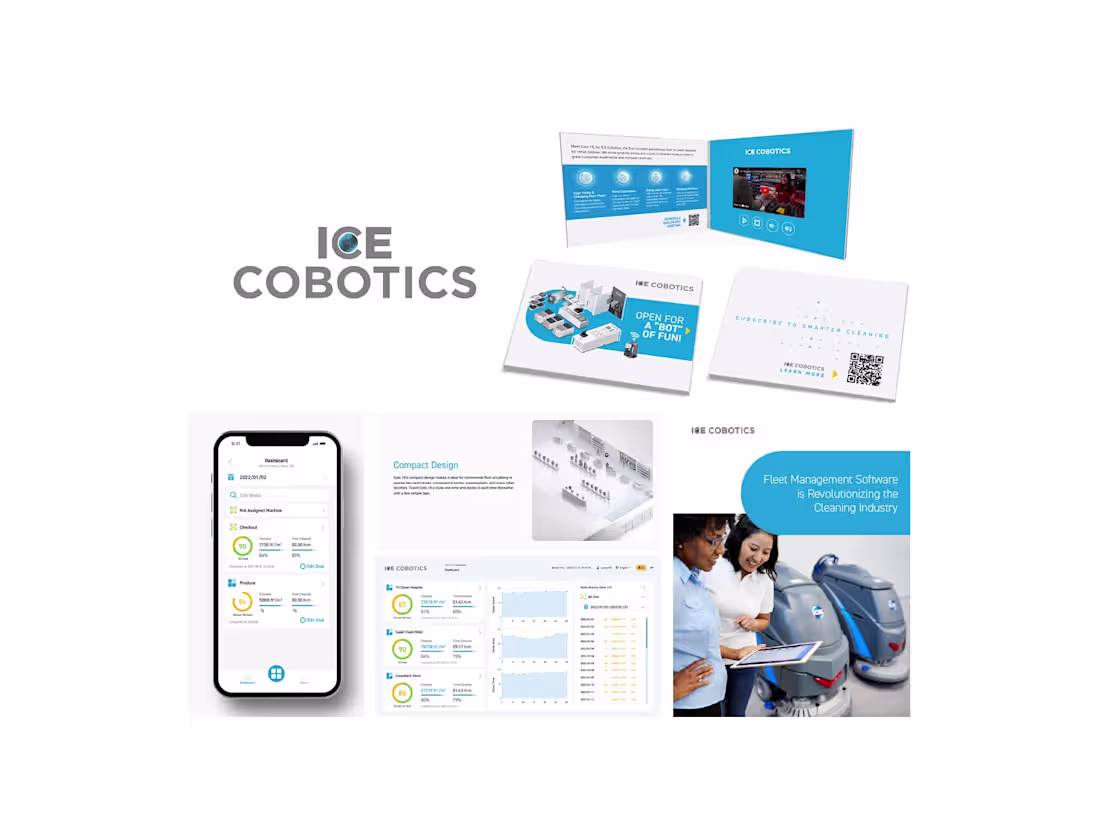Cover image for Marketing Collateral – ICE Cobotic Graphic Design