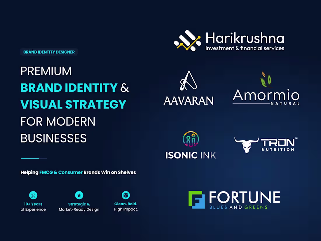 Cover image for Premium Brand Identity & Visual Strategy for Modern Businesses
