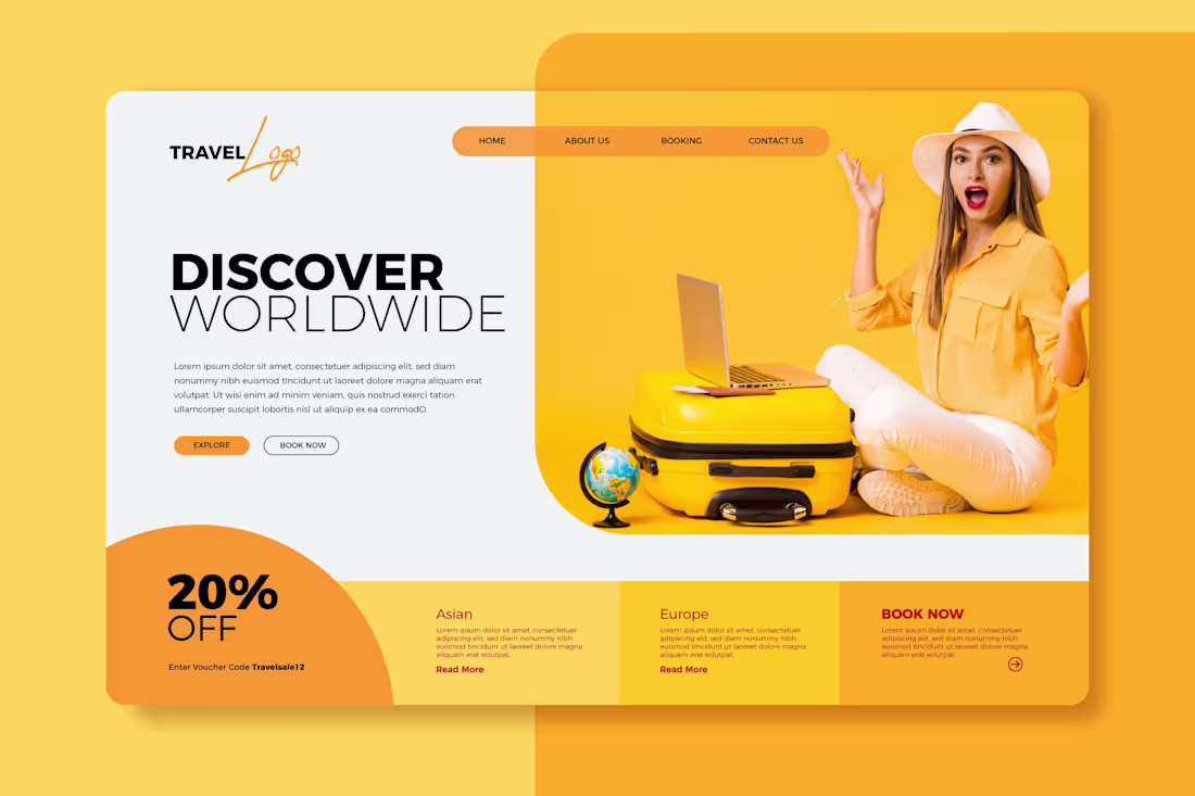 Cover image for Fully professional Landing Page
