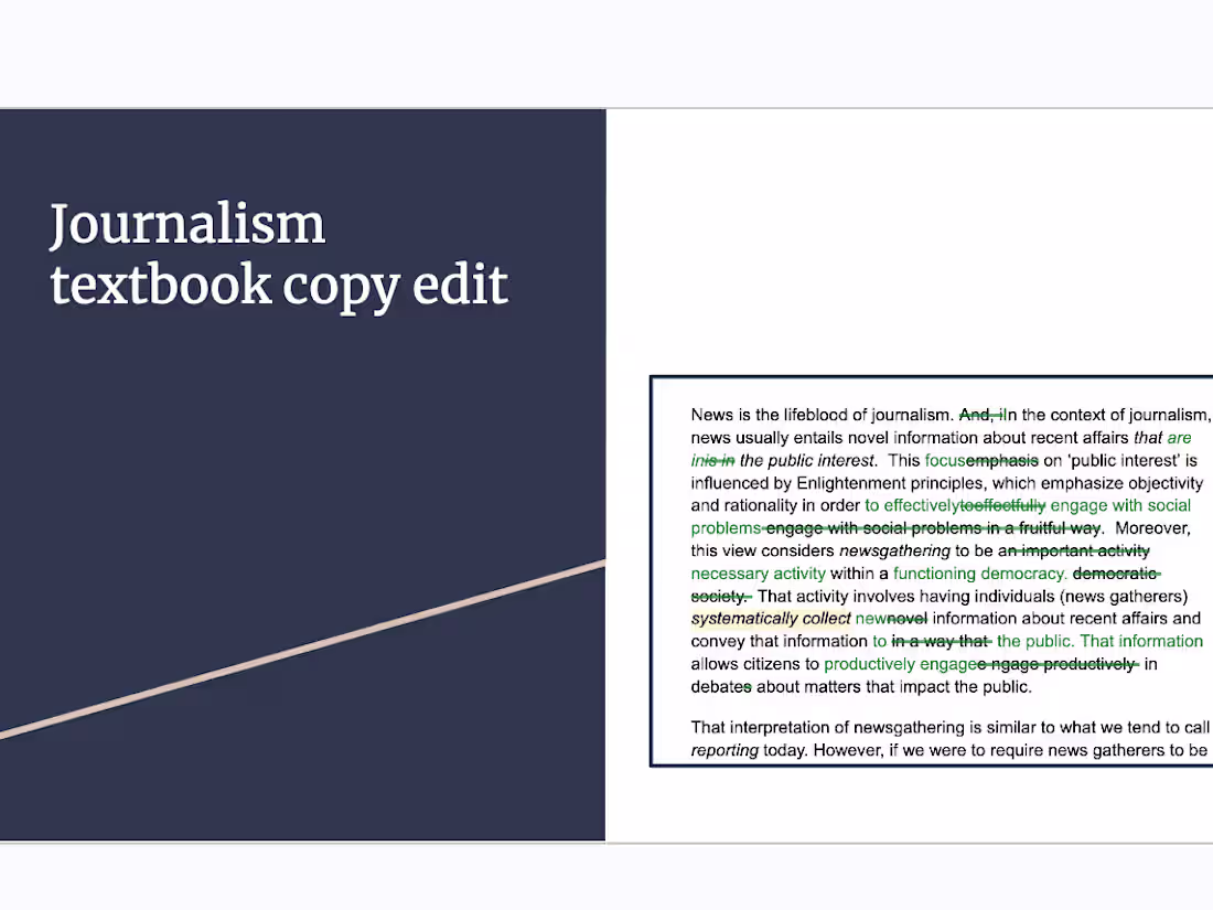 Cover image for Journalism Textbook