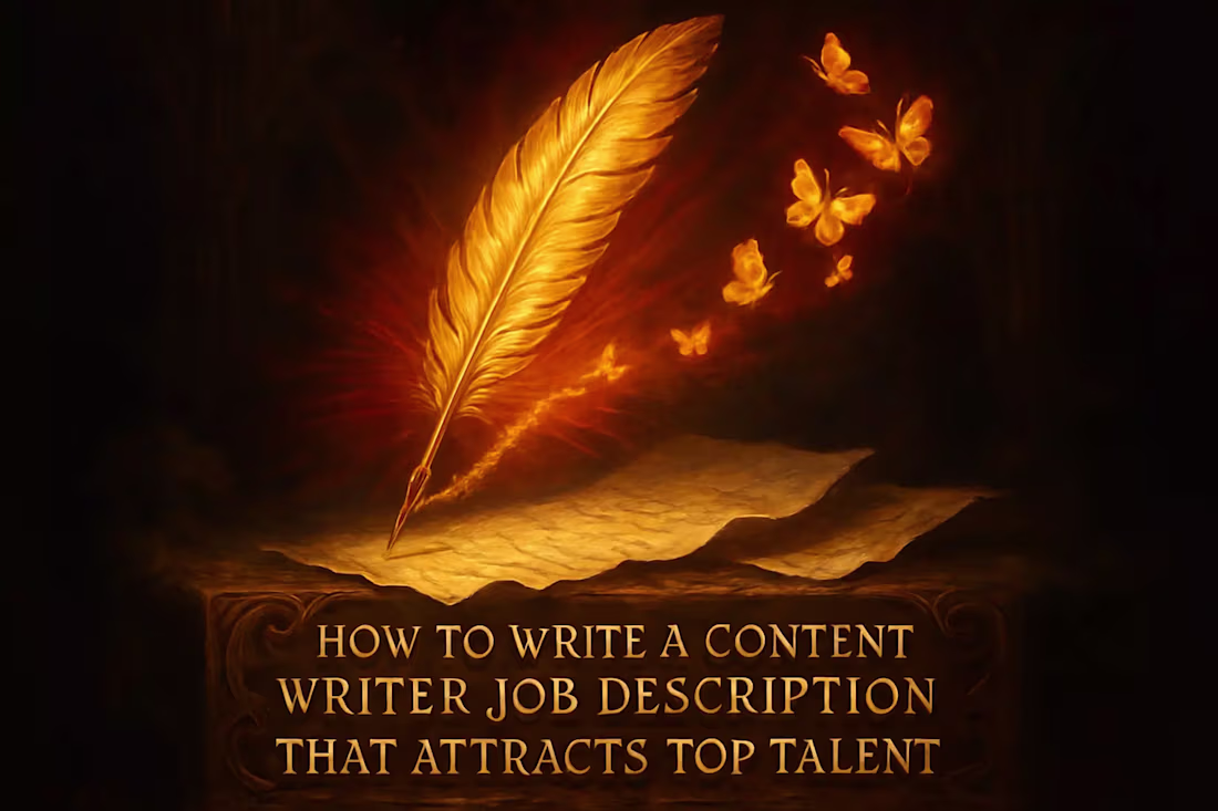 Cover image for How to Write a Content Writer Job Description That Attracts Top Talent