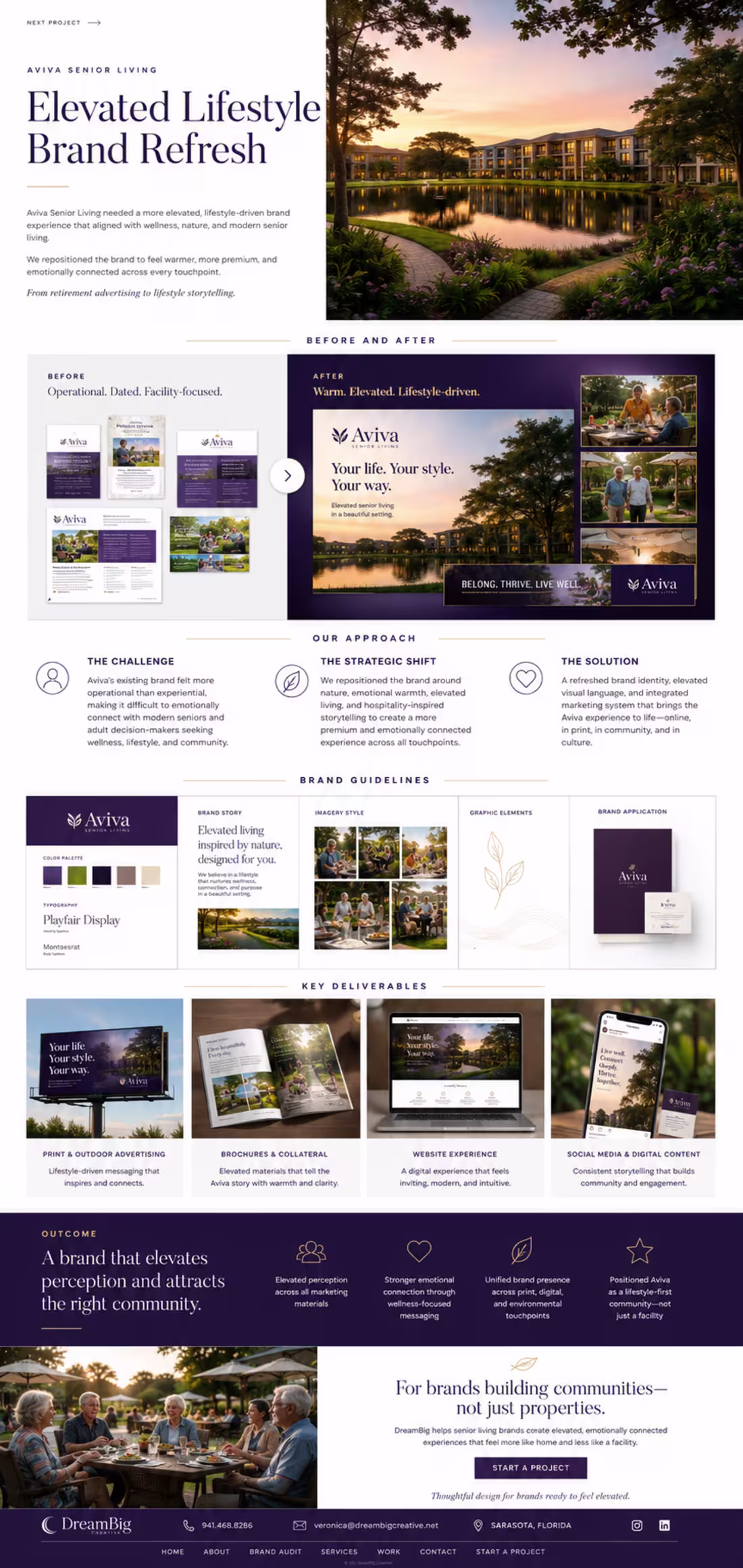 Cover image for Senior Living Brand Refresh for