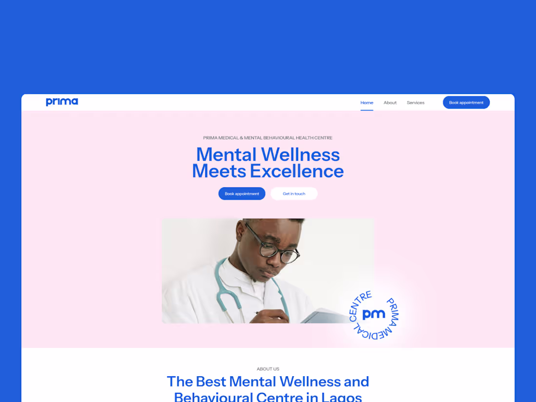 Cover image for Prima Medical — premium outpatient
