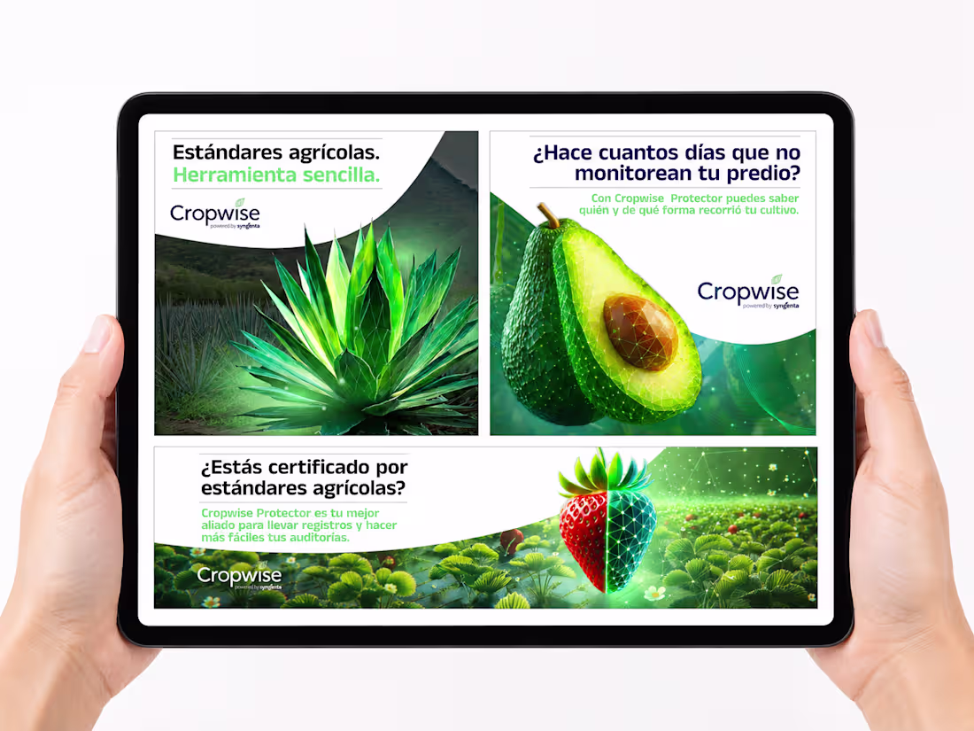 Cover image for Digital agriculture campaign for Cropwise
