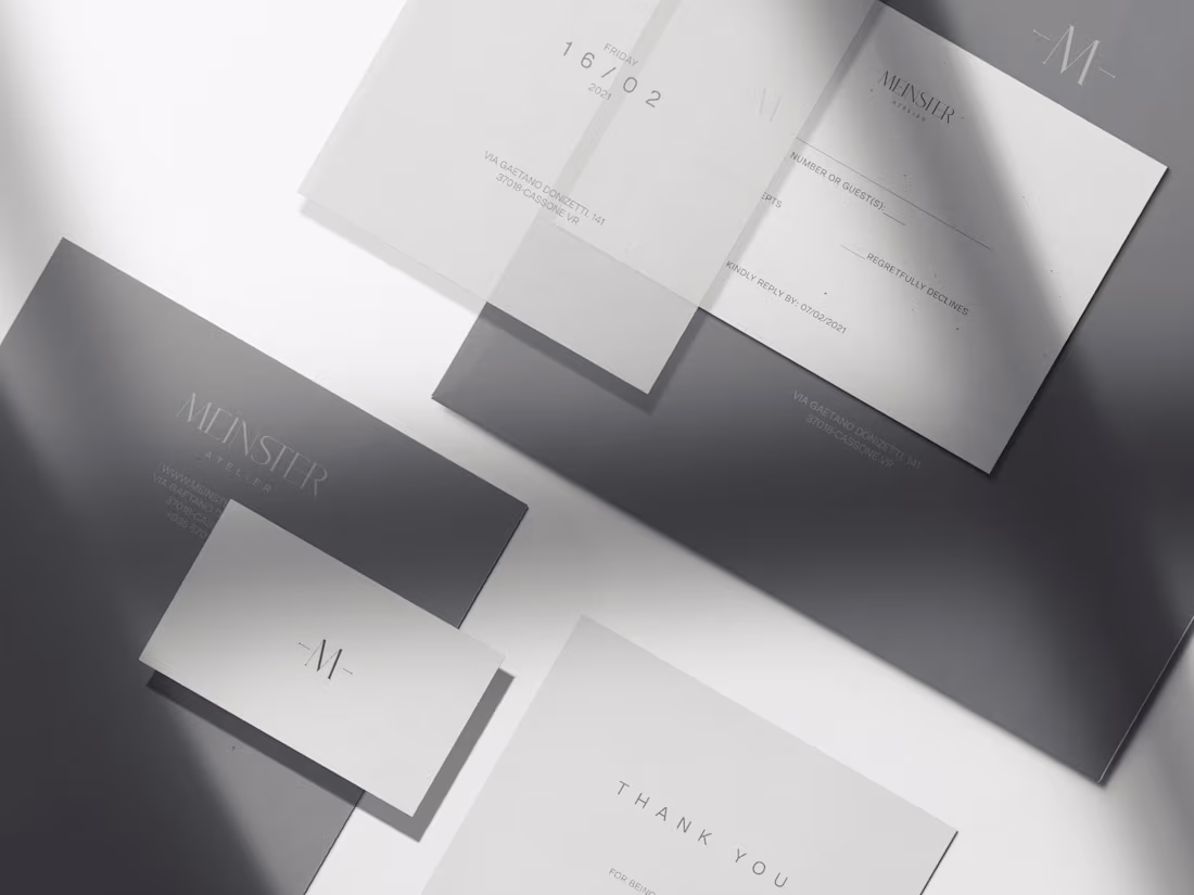 Cover image for Meinster Atelier · Brand Identity