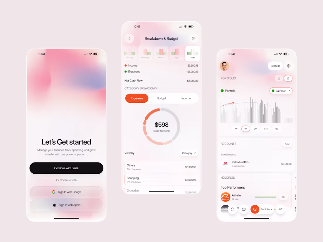 Cover image for UX UI Mobile app Design