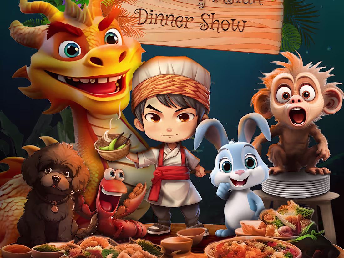 Cover image for Immersive 3D Table Projection Dinner Show