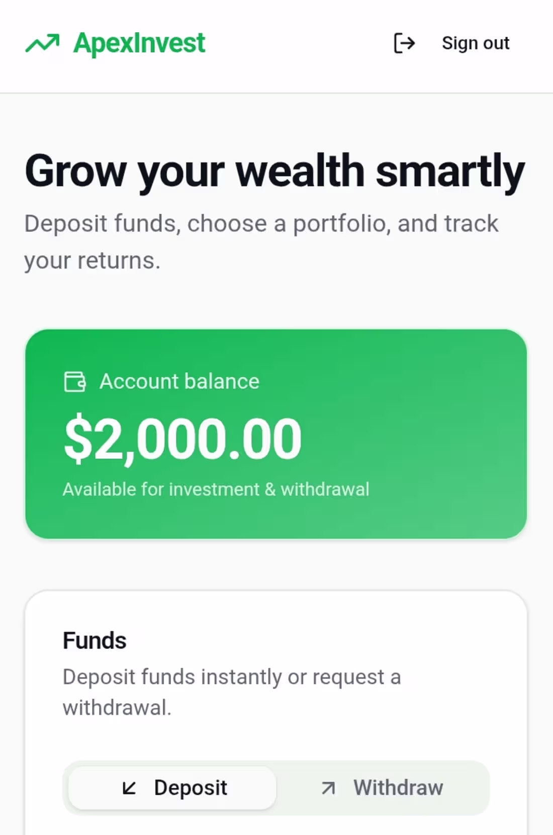Cover image for I made an investment website,