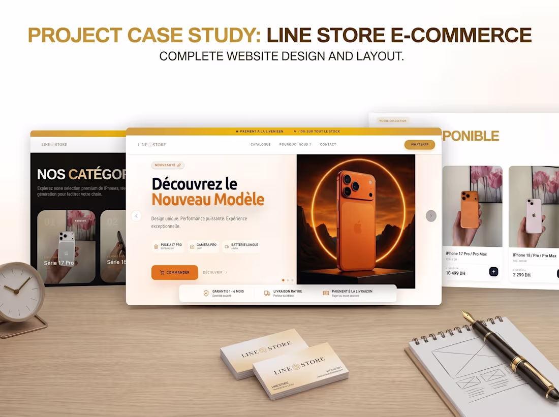 Cover image for Designed and developed a complete