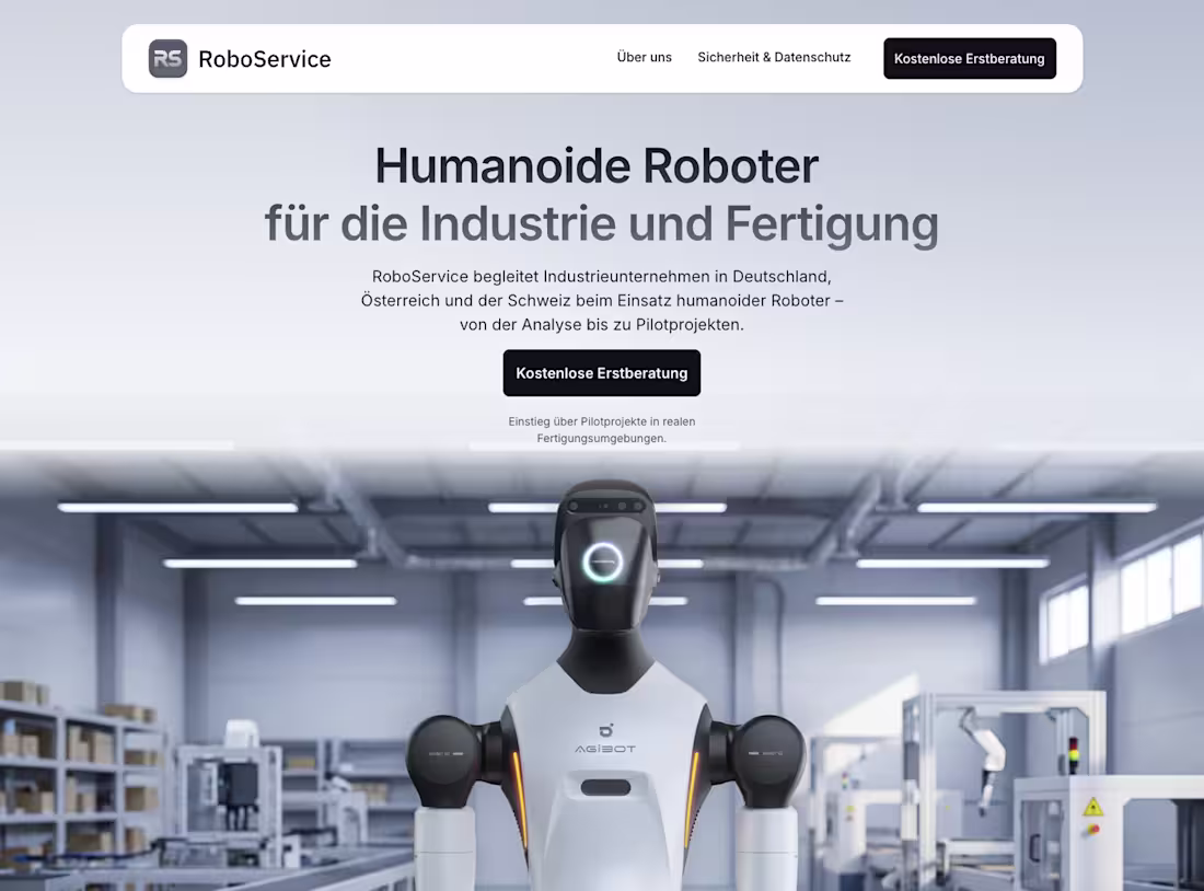 Cover image for RoboService | Webflow Development