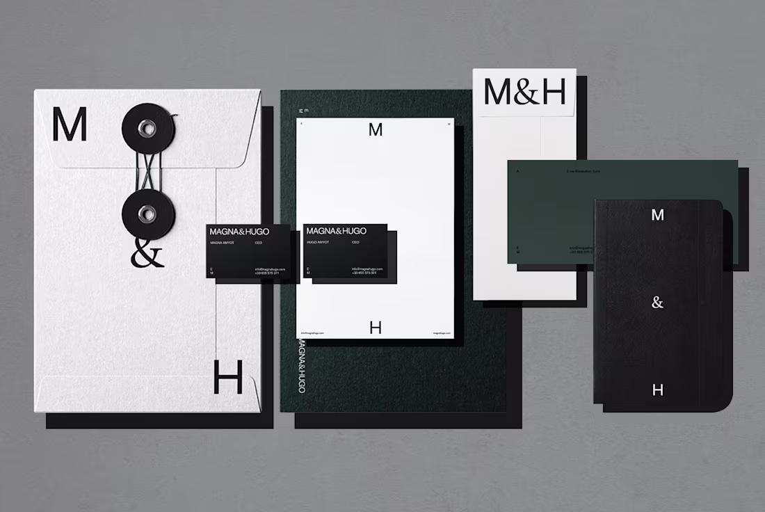Cover image for MAGNA&HUGO - Branding & Visual Identity