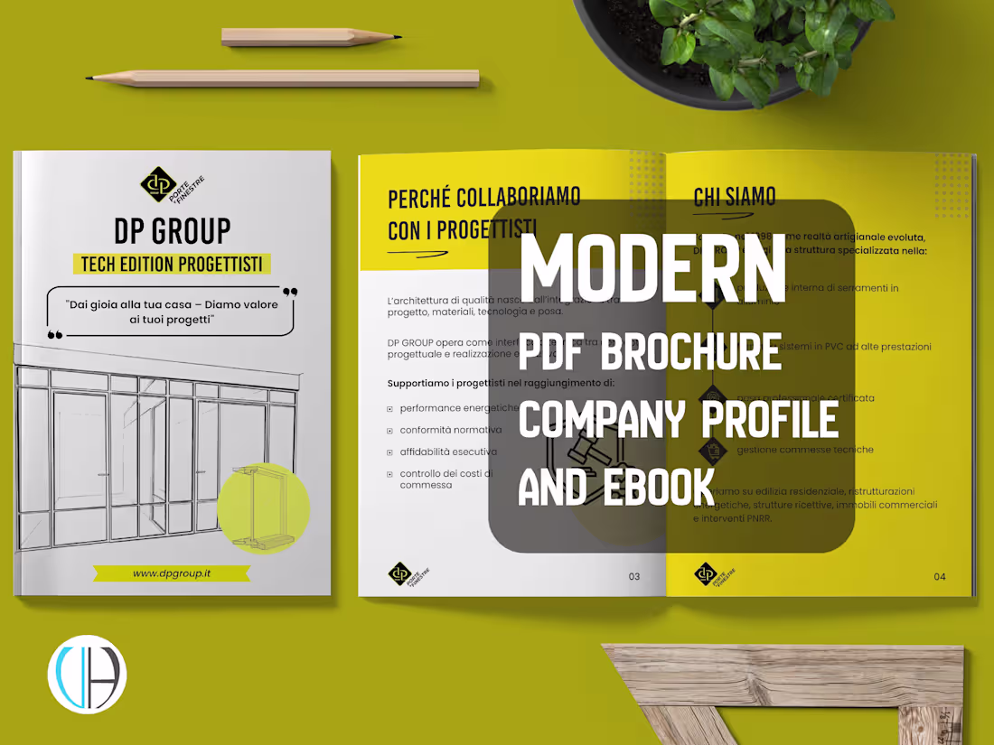 Cover image for I will design modern PDF brochure, company profile and eBook