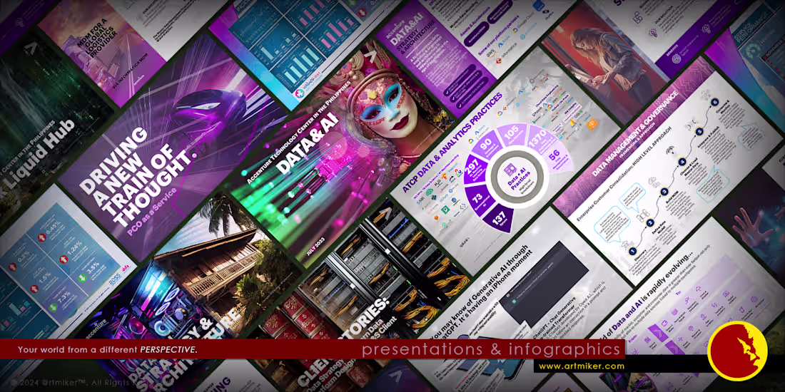 Cover image for PRESENTATION & INFOGRAPHICS SERVICES