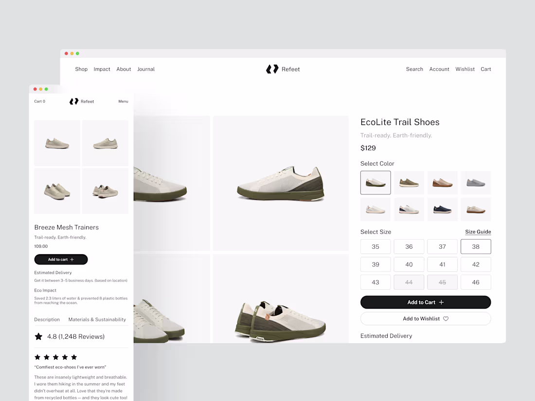 Cover image for A clean shopping experience can
