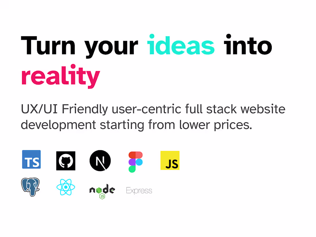 Cover image for ⚡ High-intensity website development with Modern technologies.
