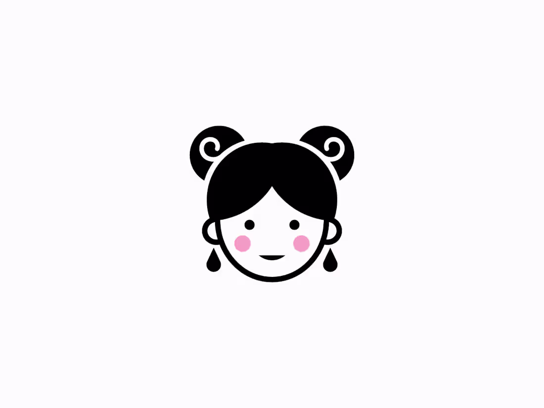 Cover image for cute and minimalist girl logo