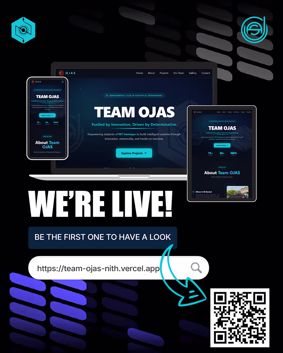Cover image for Team OJAS is the official