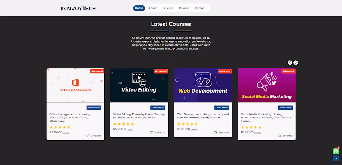 Cover image for "Elevate Your Online Presence: Custom Web Design Project"
