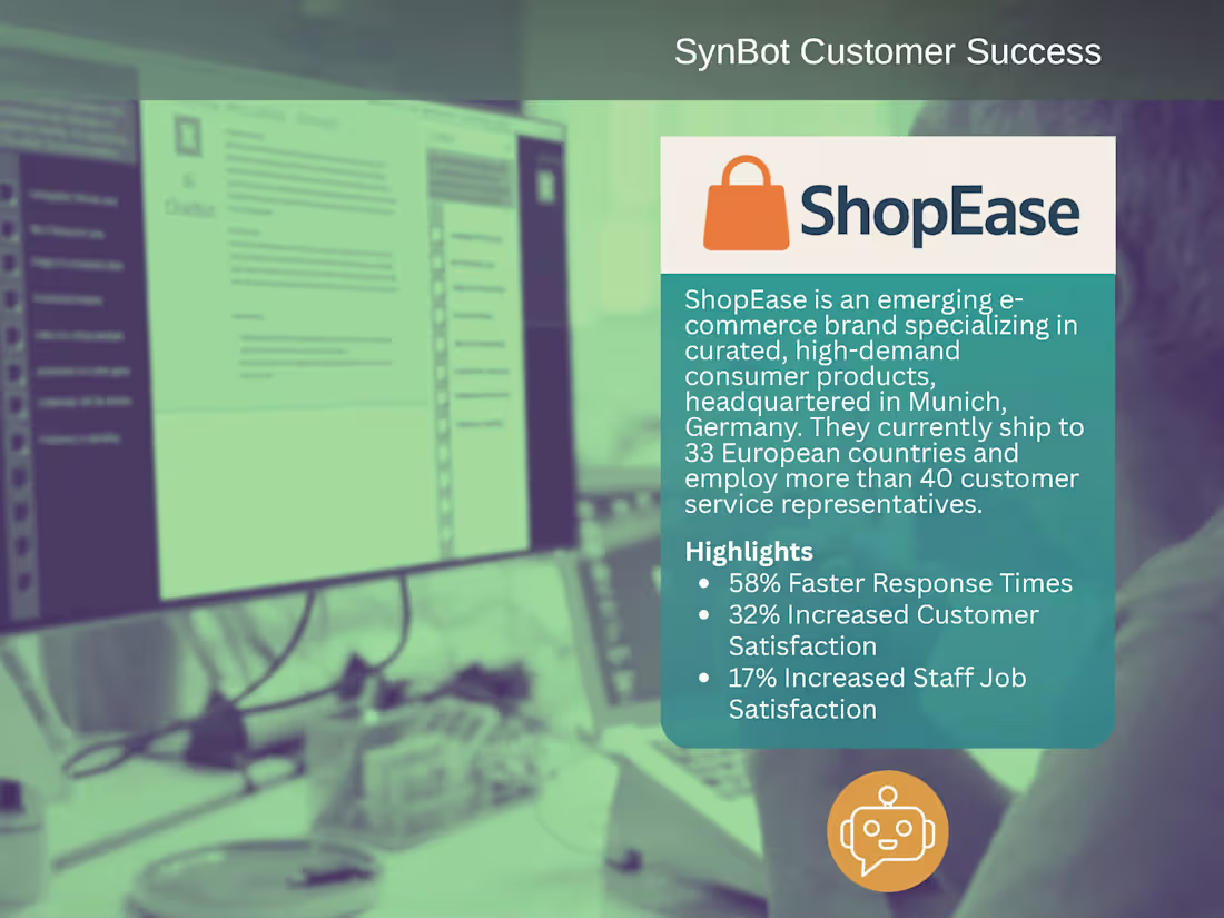 Cover image for Case Study for SynBot featuring