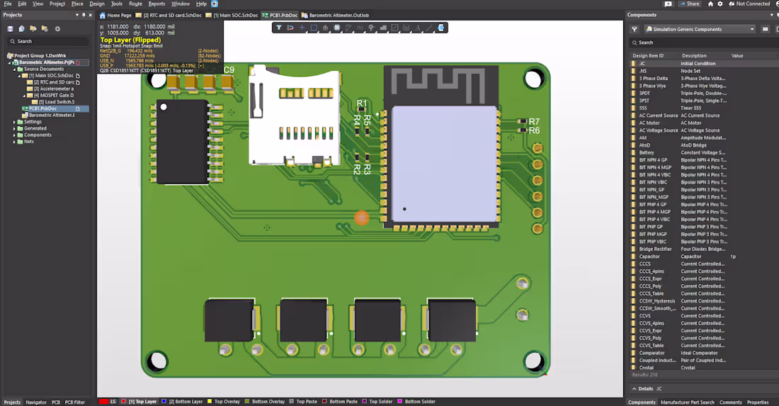 Cover image for Altimeter and Timer for Rocket