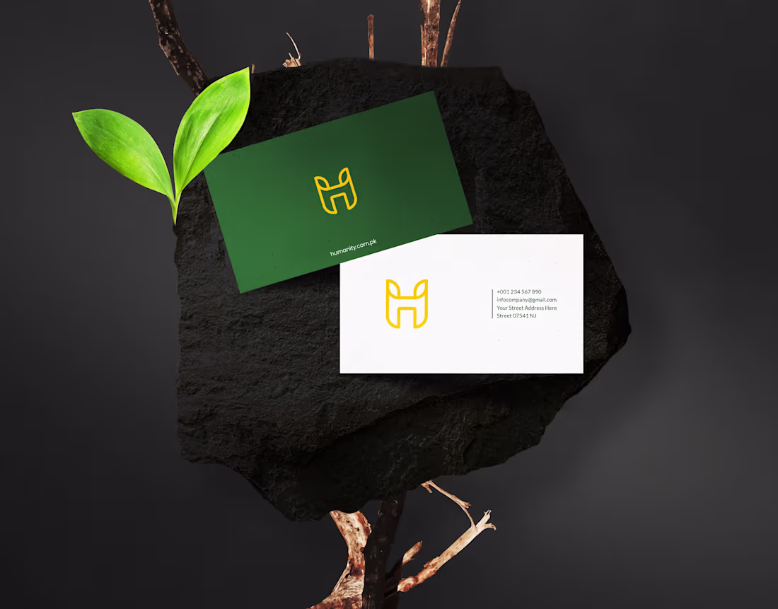 Cover image for Humanity Logo Design, Letter H logo Design