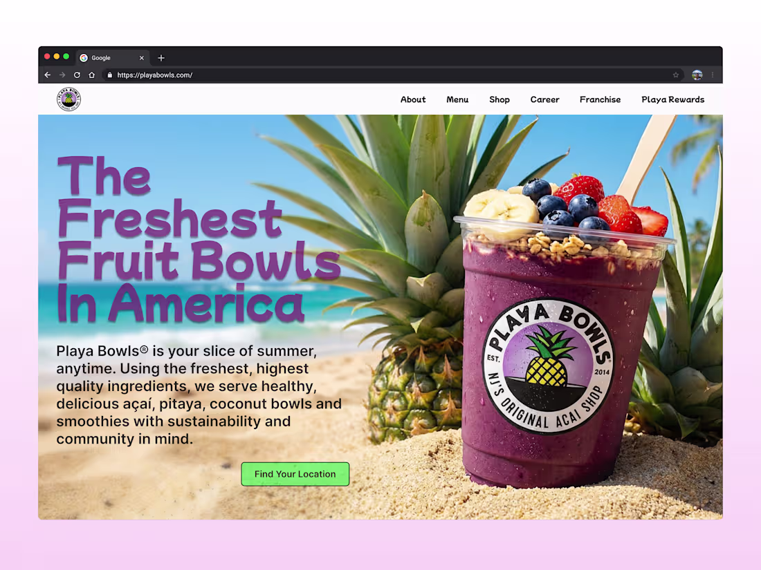 Cover image for Daily Exercise, Recreated Playa bowls