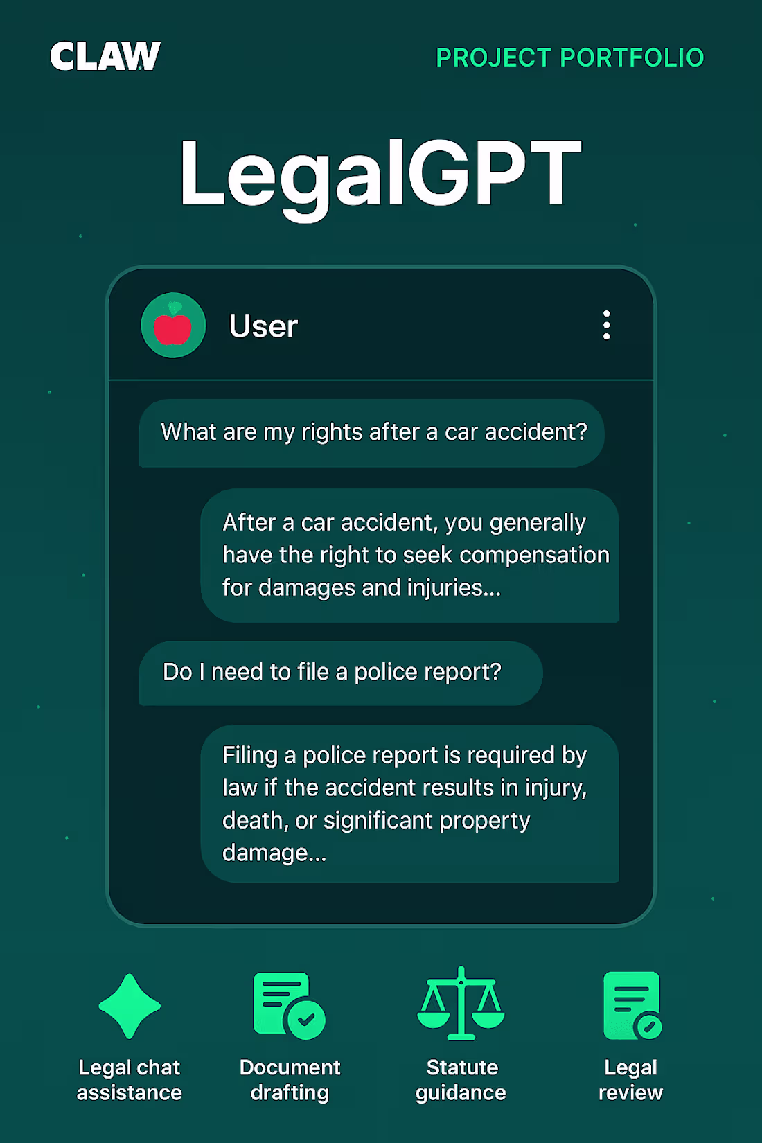Cover image for Development of LegalGPT for Claw LegalTech