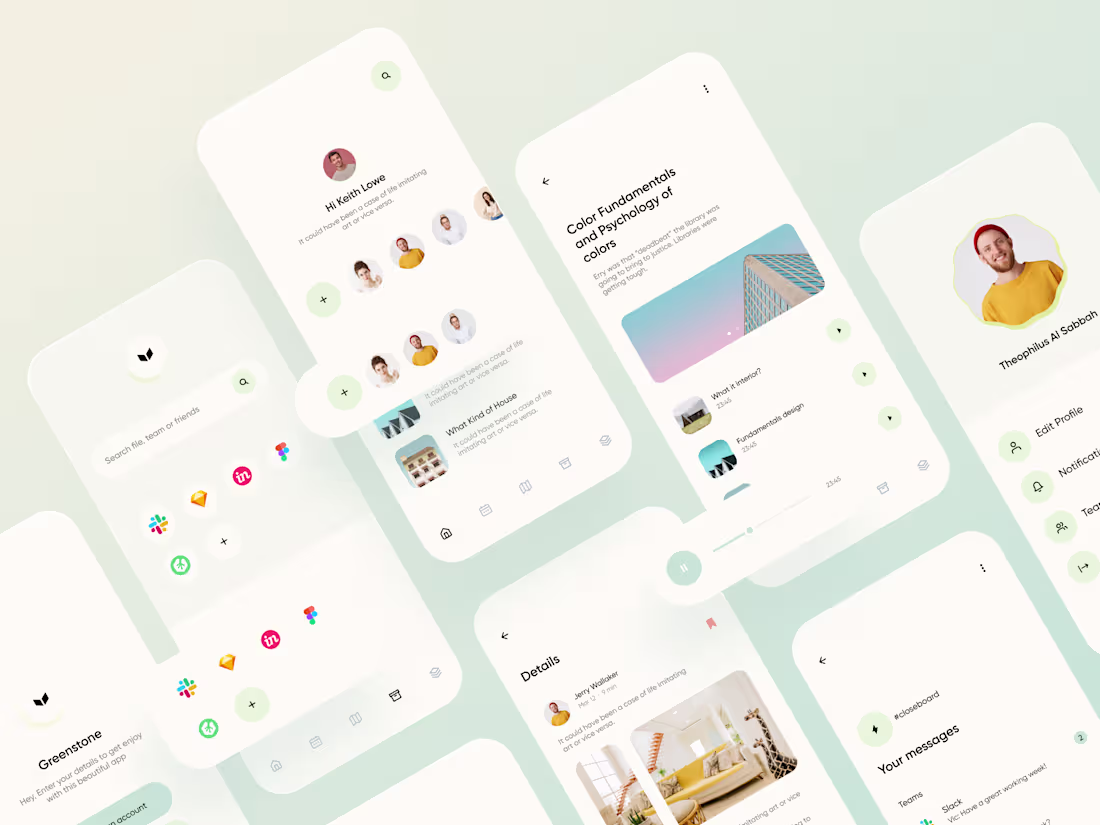 Cover image for Greenstone UI Kit