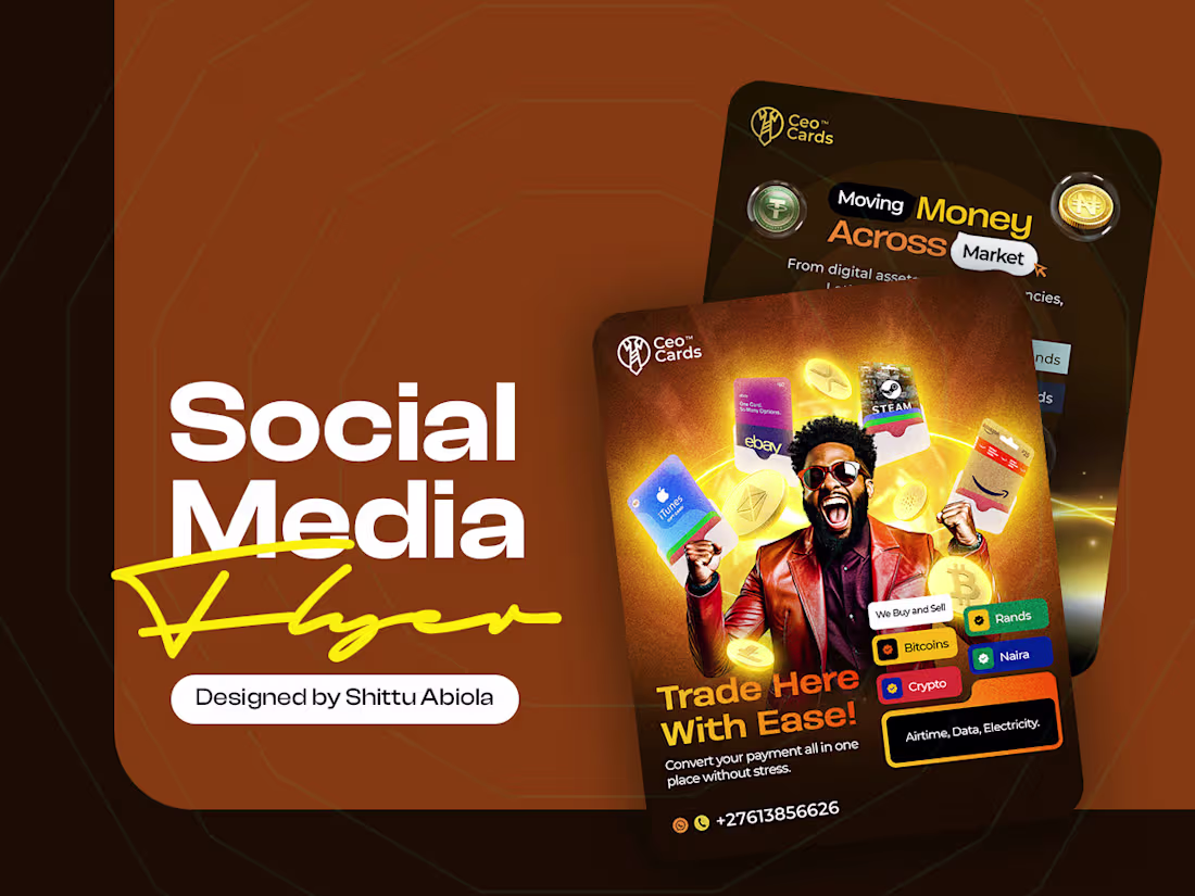 Cover image for CEO Card Flyer