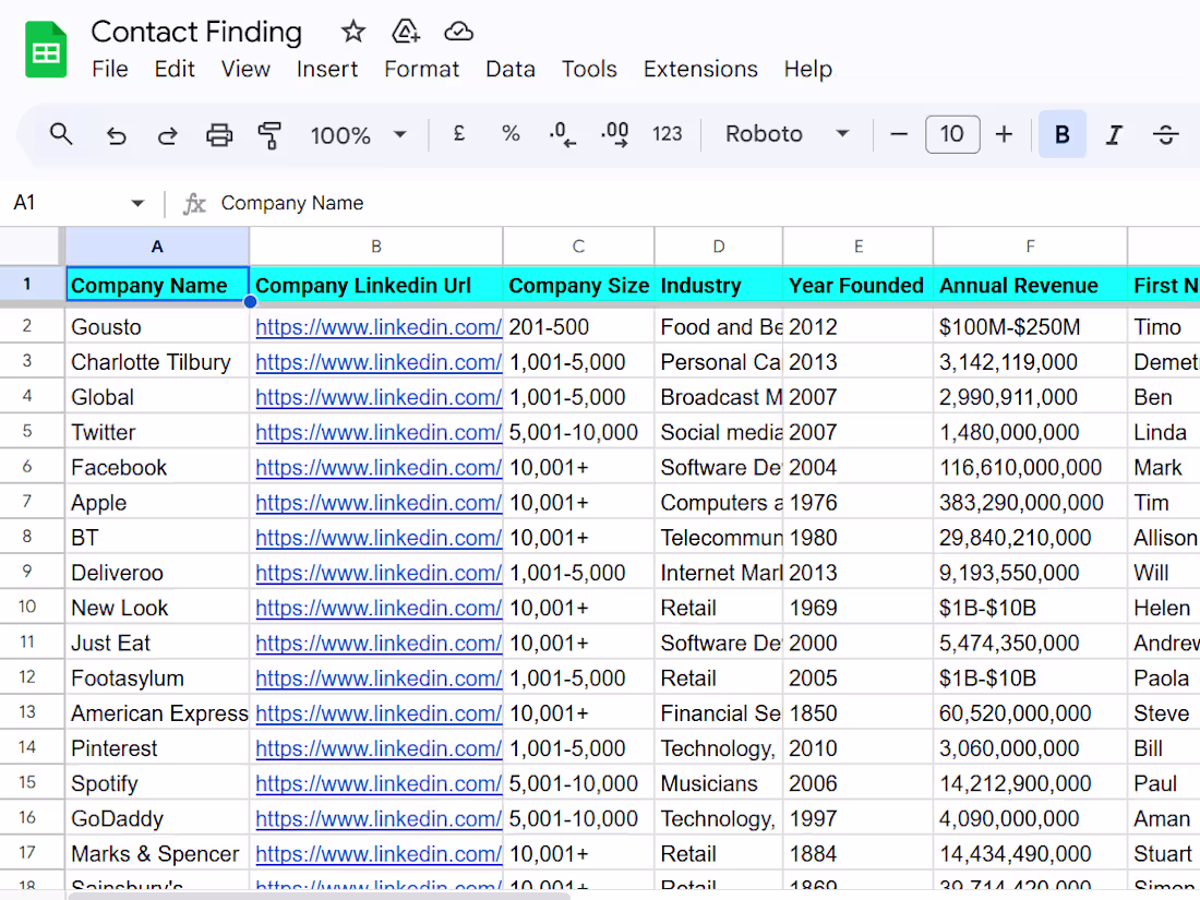 Cover image for Contact Finding