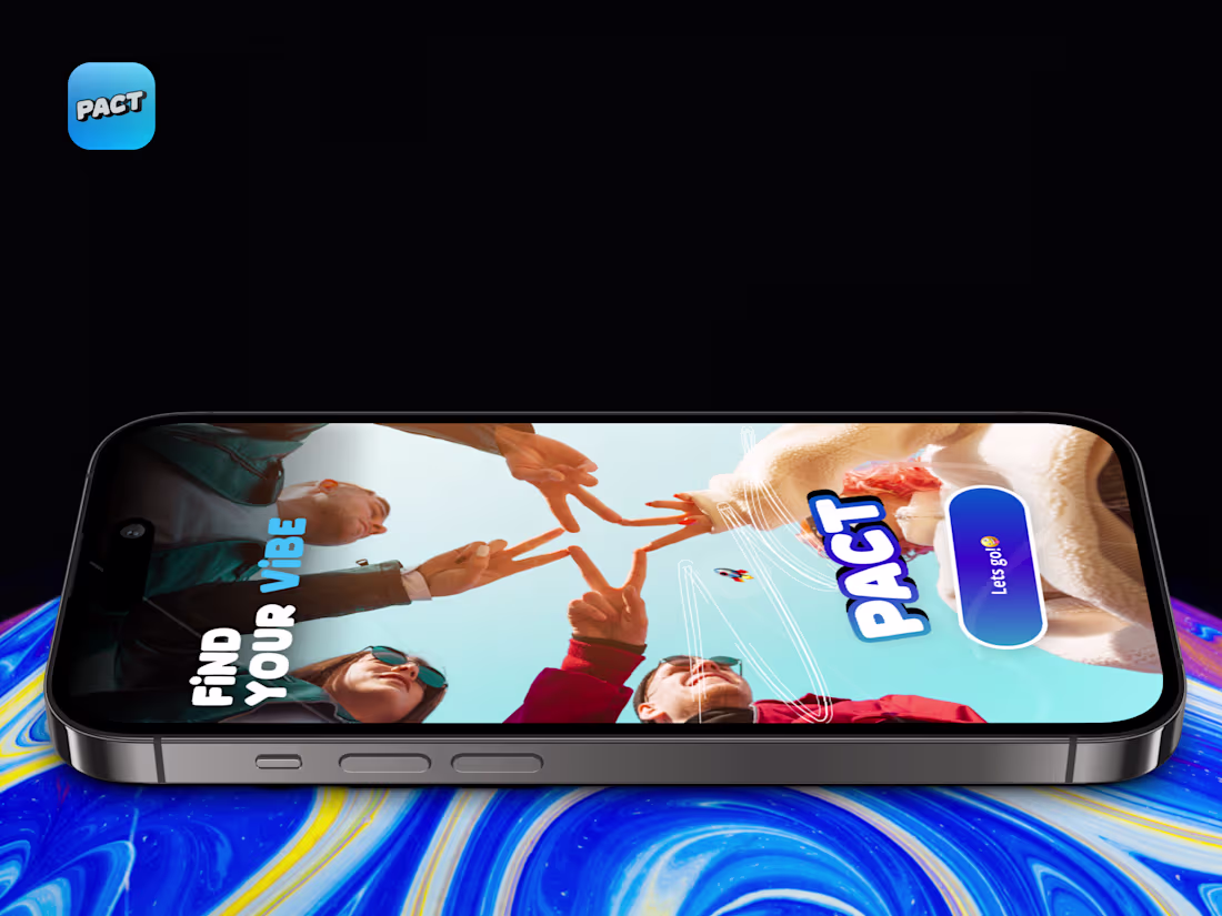Cover image for Pact- This mobile app places