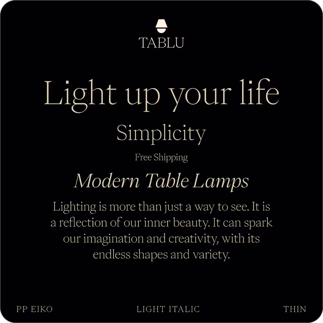 Cover image for TABLU (Boutique Ecommerce Branded Website)