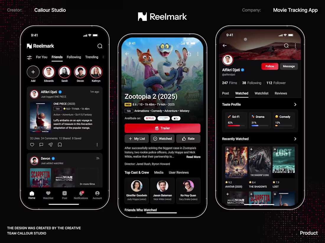 Cover image for A dark, clean iOS app